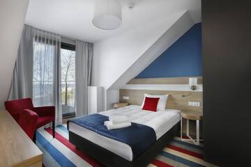 Фото номера Стандартный одноместный номер Отель Hotel Skipper г. Рева 6