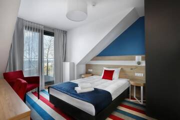 Фото номера Стандартный одноместный номер Отель Hotel Skipper г. Рева 9