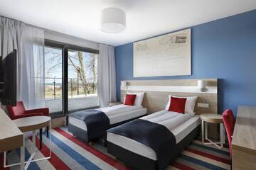 Фото номера Двухместный номер с 1 кроватью с видом на море Отель Hotel Skipper г. Рева 2