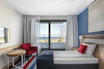 Фото номера Двухместный номер эконом-класса с 1 кроватью Отель Hotel Skipper г. Рева 7